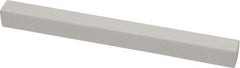 Norton - 150 Grit Aluminum Oxide Square Dressing Stick - 6 x 1/2 x 1/2, Very Fine Grade, Vitrified Bond - All Tool & Supply