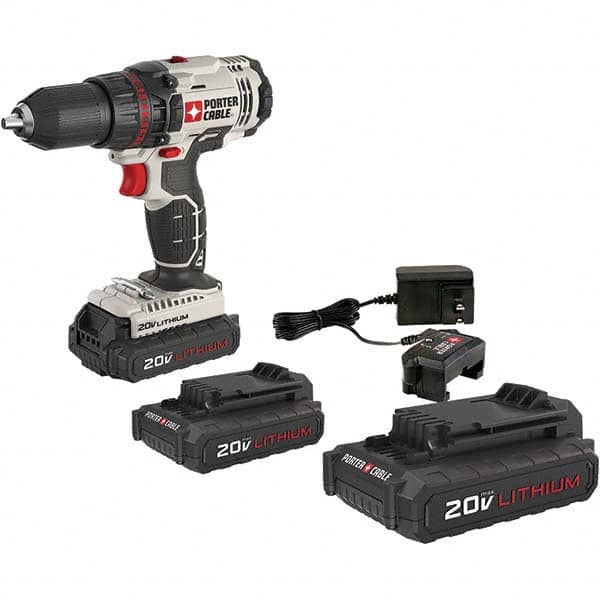 Porter-Cable - Cordless Drills Battery Voltage: 20 Battery Chemistry: Lithium-Ion - All Tool & Supply