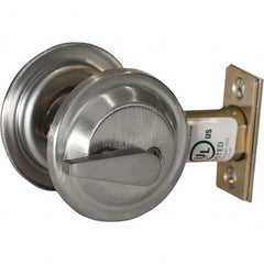 Best - Deadbolts Type: Heavy-Duty Single Cylinder Door Thickness Range: 1-3/4-2 - All Tool & Supply