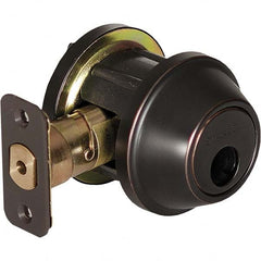 Stanley - Deadbolts Type: Single Cylinder Door Thickness Range: 1-3/8 - 1-3/4 - All Tool & Supply