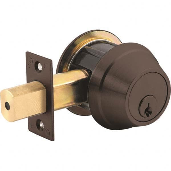 Stanley - 6 Pin Less Cylinder Single Cylinder Deadbolt - All Tool & Supply