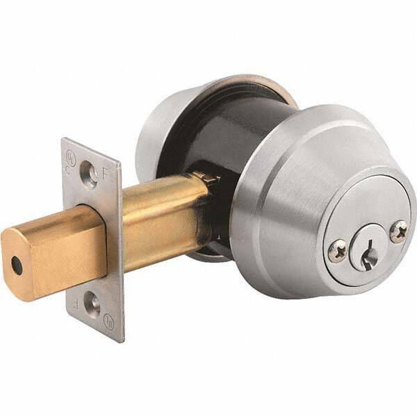 Stanley - 6 Pin Less Cylinder Double Cylinder Deadbolt - All Tool & Supply