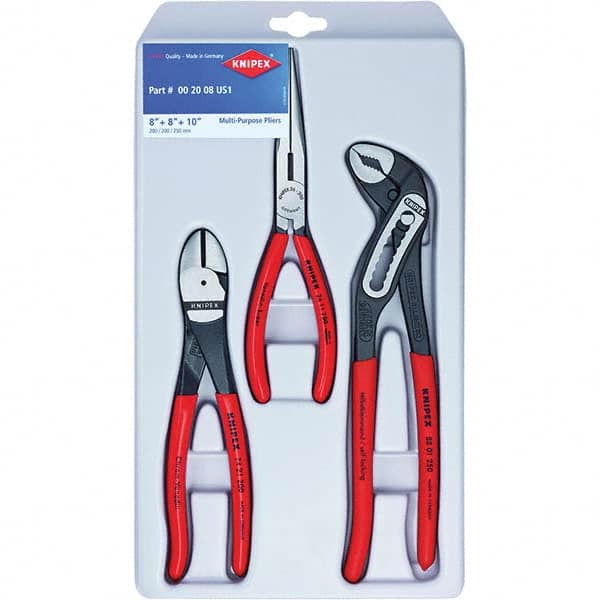 Knipex - Plier Sets Set Type: Assortment Number of Pieces: 3 - All Tool & Supply