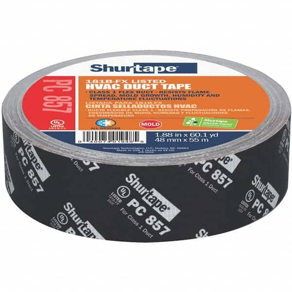 Shurtape - PC 857 UL 181B-FX Listed/Printed Cloth Duct Tape - All Tool & Supply