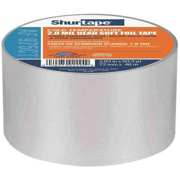 Shurtape - AF 975CT Cold Temperature Aluminum Foil Tape - All Tool & Supply