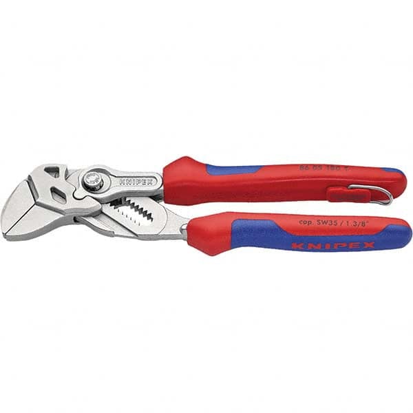 Knipex - Tongue & Groove Pliers Type: Pipe Wrench Pliers Overall Length Range: 6" - 8.9" - All Tool & Supply