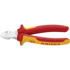 Knipex - Cutting Pliers Type: Diagonal Cutter w/Stripper Insulated: Insulated - All Tool & Supply