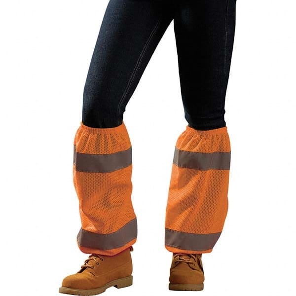 OccuNomix - Size Universal Hi-Viz Orange Polyester Hi-Visibility Leggings - All Tool & Supply