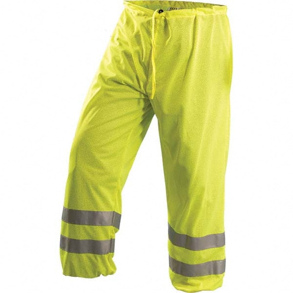 OccuNomix - Size S/M Hi-Viz Yellow Polyester Hi-Visibility Pants - All Tool & Supply