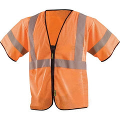 OccuNomix - Size 2X/3XL HI-Vis Orange Mesh General Purpose High Visibility Vest - All Tool & Supply