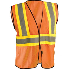 OccuNomix - Size 2X/3XL HI-Vis Orange Mesh General Purpose High Visibility Vest - All Tool & Supply