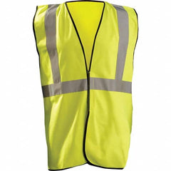 OccuNomix - Size S/M Hi-Vis Yellow Solid General Purpose High Visibility Vest - All Tool & Supply