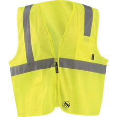 OccuNomix - Size M Hi-Vis Yellow Mesh General Purpose High Visibility Vest - All Tool & Supply