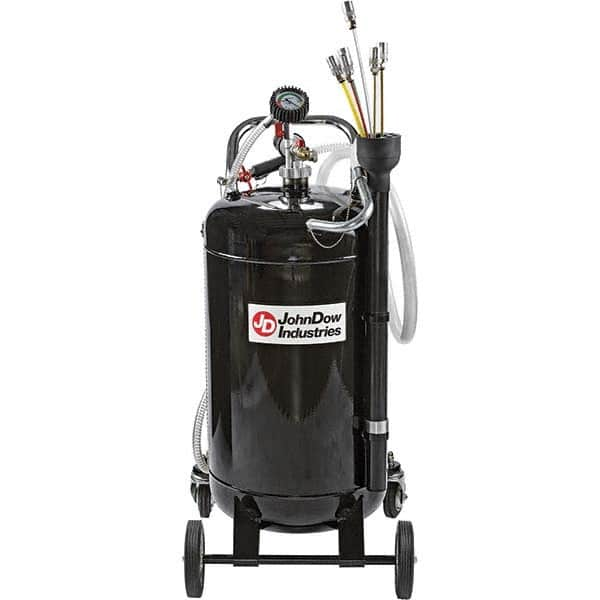 JohnDow - Oil Drain Containers Type: Pressurized Evacuation Drain w/Casters Container Size: 20 Gal. - All Tool & Supply