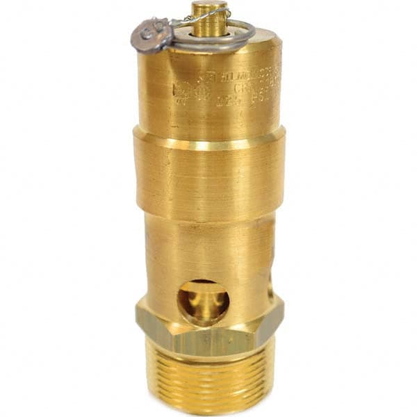 Control Devices - 1-1/4" Inlet, ASME Safety Valve - All Tool & Supply