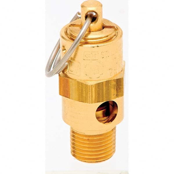 Control Devices - 1/8" Inlet, ASME Safety Valve - All Tool & Supply