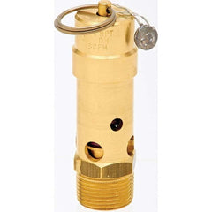 Control Devices - 3/4" Inlet, ASME Safety Valve - All Tool & Supply