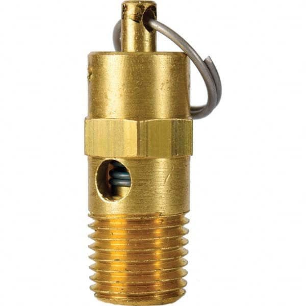 Control Devices - 1/4" Inlet, ASME Safety Valve - All Tool & Supply