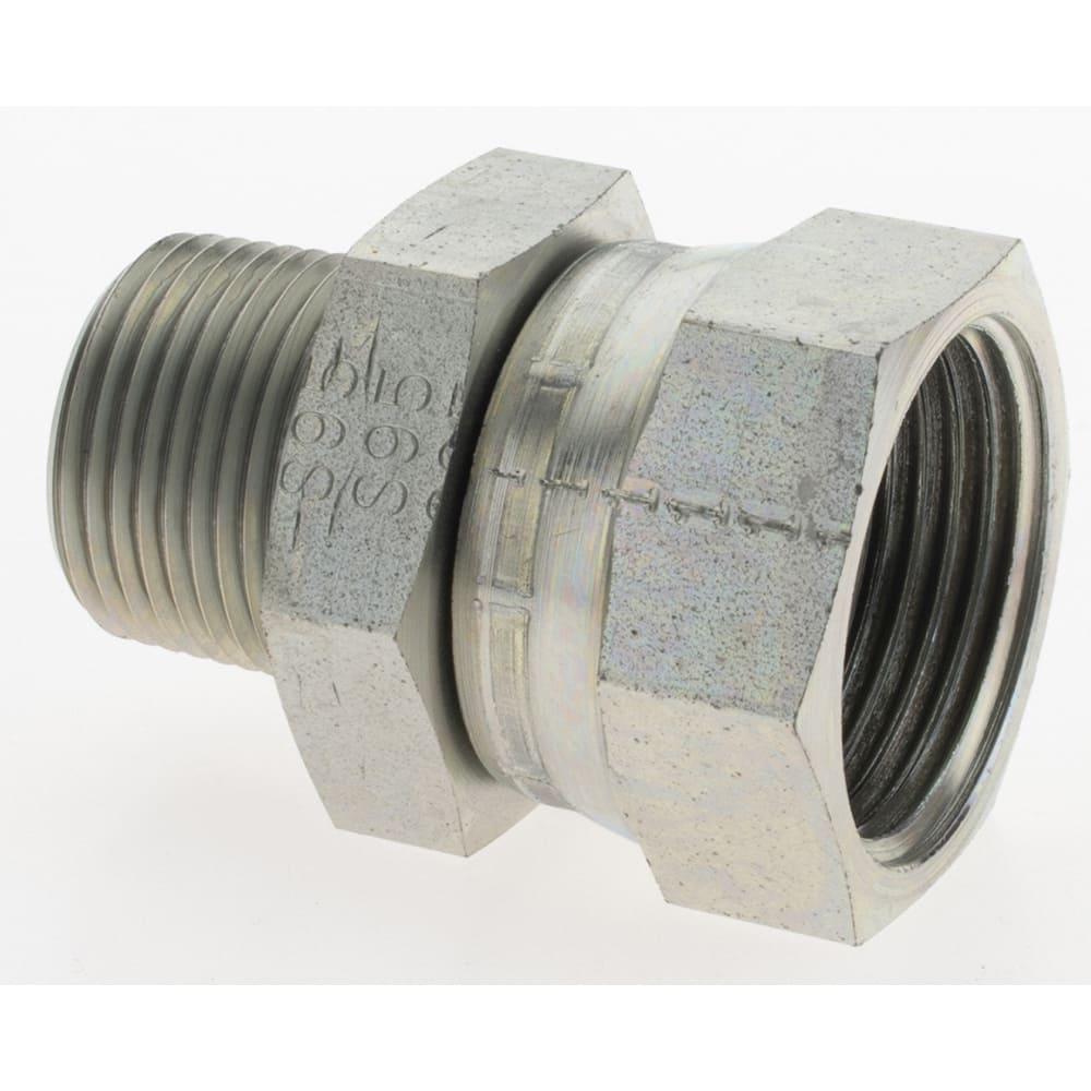 Parker - Industrial Pipe Fittings Type: Adapter Male Thread Size: 1-11-1/2 - All Tool & Supply