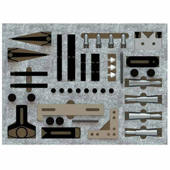 Phillips Precision - CMM Clamps Stud Thread Size: 1/4-20 Stud Length (Decimal Inch): 20 - All Tool & Supply