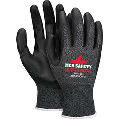 MCR Safety - Size XS, ANSI Cut Lvl 2, ANSI Puncture Lvl 2, ANSI Abrasion Lvl 3, Foam Nitrile Coated Cut & Puncture Resistant Gloves - All Tool & Supply