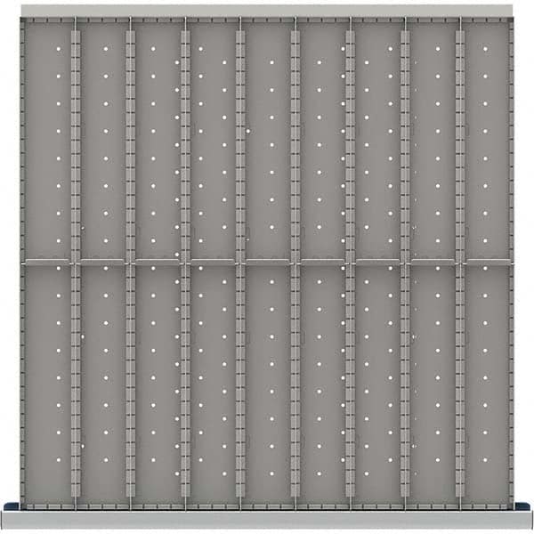 LISTA - 18-Compartment Drawer Divider Layout for 3.15" High Drawers - All Tool & Supply