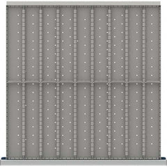 LISTA - 18-Compartment Drawer Divider Layout for 3.15" High Drawers - All Tool & Supply