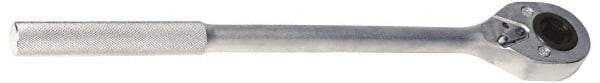 Proto - 3/4" Drive Pear Head Female Drive Ratchet - Chrome Finish, 20" OAL, 24 Gear Teeth, Standard Head - All Tool & Supply