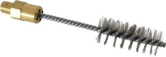 Coilhose Pneumatics - Blow Gun Brush Tip - 1/8 NPSM, 4-1/2" Long, Steel, -4 to 125°F - All Tool & Supply