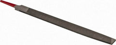 Simonds File - 10" Long, Second Cut, Mill American-Pattern File - Single Cut, Tang - All Tool & Supply