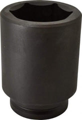 Proto - 1-1/2" Drive 3-1/8" Deep Impact Socket - 6 Points, 6-3/8" OAL - All Tool & Supply