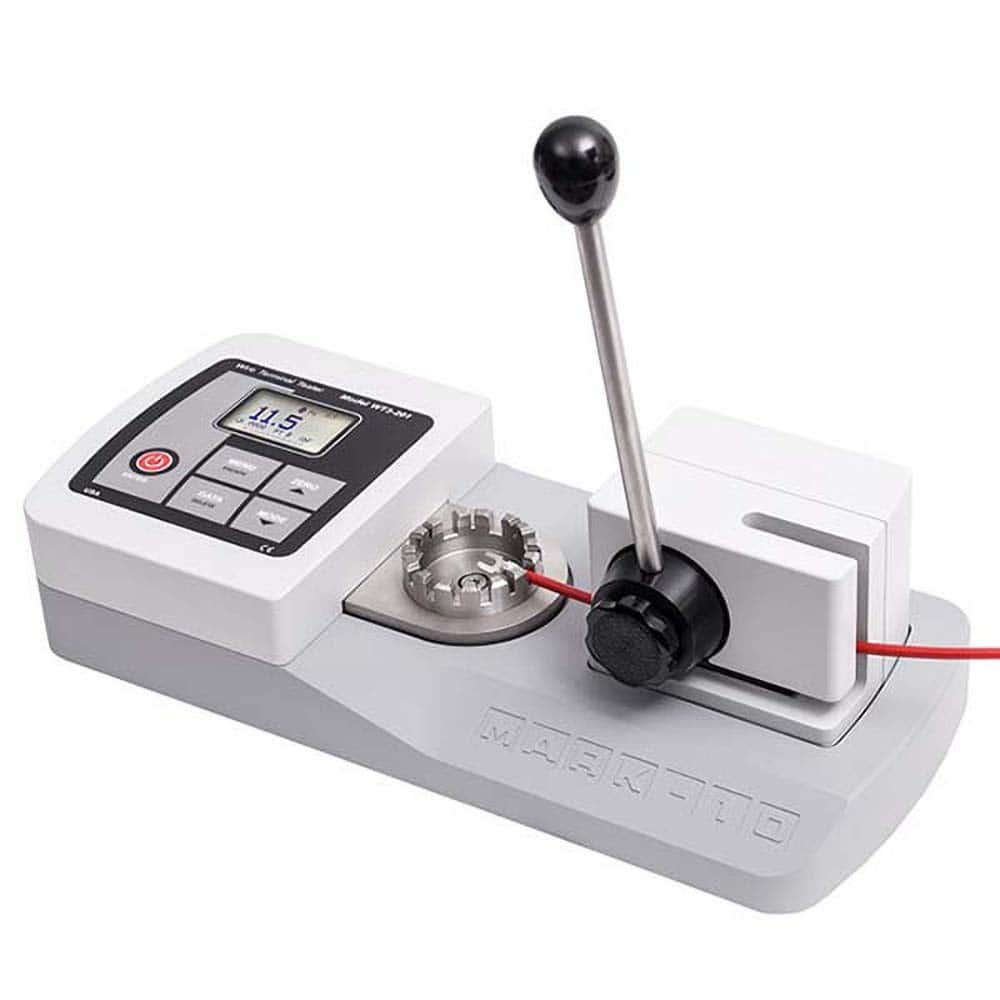 Mark-10 - Tension & Compression Force Gage Accessories Type: Wire Crimp Pull Tester Capacity (Lb.): 200.00 - All Tool & Supply