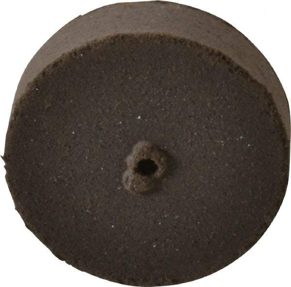 Cratex - 7/8" Diam x 1/16" Hole x 1/4" Thick, Surface Grinding Wheel - Silicon Carbide, Medium Grade, 25,000 Max RPM, Rubber Bond, No Recess - All Tool & Supply