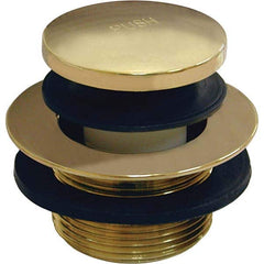 Jones Stephens - Shower Heads & Accessories Type: Bath Drain Finish/Coating: Polished Brass - All Tool & Supply