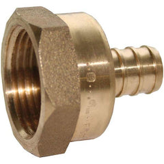 Jones Stephens - Brass & Chrome Pipe Fittings Type: Female Adapter Fitting Size: 1 x 1 - All Tool & Supply