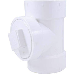 Jones Stephens - Drain, Waste & Vent Pipe Fittings Type: Cleanout Test Tee w/Cleanout Plug Fitting Size: 4 (Inch) - All Tool & Supply