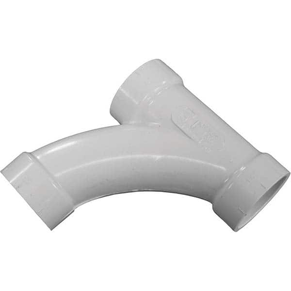 Jones Stephens - Drain, Waste & Vent Pipe Fittings Type: Long Turn Tee Wye Fitting Size: 1-1/2 (Inch) - All Tool & Supply