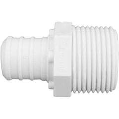 Jones Stephens - Plastic Pipe Fittings Type: Adapter Fitting Size: 3/4 x 3/4 (Inch) - All Tool & Supply