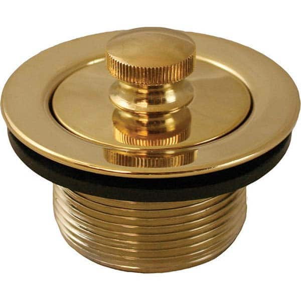 Jones Stephens - Shower Heads & Accessories Type: Bath Drain Finish/Coating: Polished Brass - All Tool & Supply