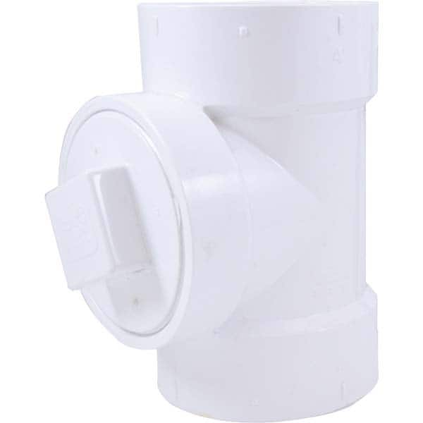 Jones Stephens - Drain, Waste & Vent Pipe Fittings Type: Cleanout Test Tee w/Cleanout Plug Fitting Size: 1-1/2 (Inch) - All Tool & Supply