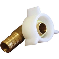 Jones Stephens - Brass & Chrome Pipe Fittings Type: 90 Elbow Fitting Size: 1/2 x 1/2 - All Tool & Supply