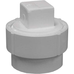 Jones Stephens - Drain, Waste & Vent Pipe Fittings Type: Cleanout Adapter w/Plug Fitting Size: 4 (Inch) - All Tool & Supply