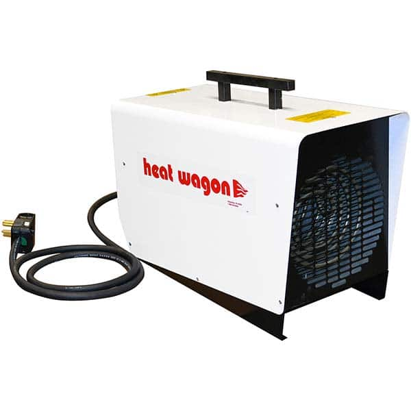 Heat Wagon - Electric Forced Air Heaters Type: Portable Heater Unit Maximum BTU Rating: 30700 - All Tool & Supply