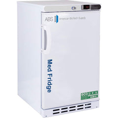 American BioTech Supply - Laboratory Refrigerators and Freezers Type: Pharmacy Refrigerator Volume Capacity: 2.5 Cu. Ft. - All Tool & Supply