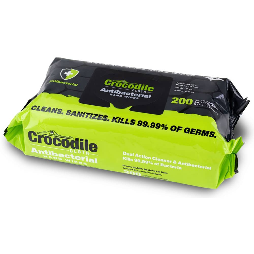 Crocodile Cloth - Wipes Type: Disinfectant Style: Pre-Moistened; Flat Fold - All Tool & Supply