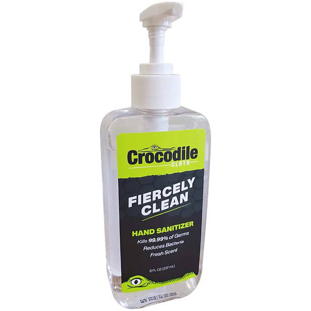 Crocodile Cloth - 8 oz Pump Bottle Gel Hand Sanitizer - All Tool & Supply