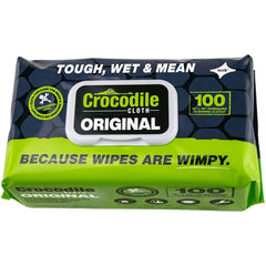 Crocodile Cloth - Wipes Type: General Purpose Style: Pre-Moistened; Flat Fold - All Tool & Supply