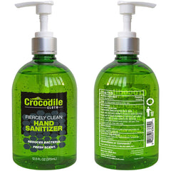 Crocodile Cloth - 12 oz Pump Bottle Gel Hand Sanitizer - All Tool & Supply