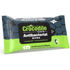 Crocodile Cloth - Wipes Type: Disinfectant Style: Pre-Moistened; Flat Fold - All Tool & Supply