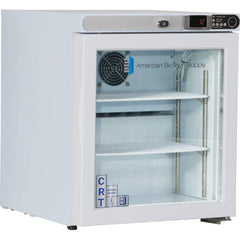 American BioTech Supply - Laboratory Refrigerators and Freezers Type: Controlled Room Temperature Cabinet Volume Capacity: 1 Cu. Ft. - All Tool & Supply